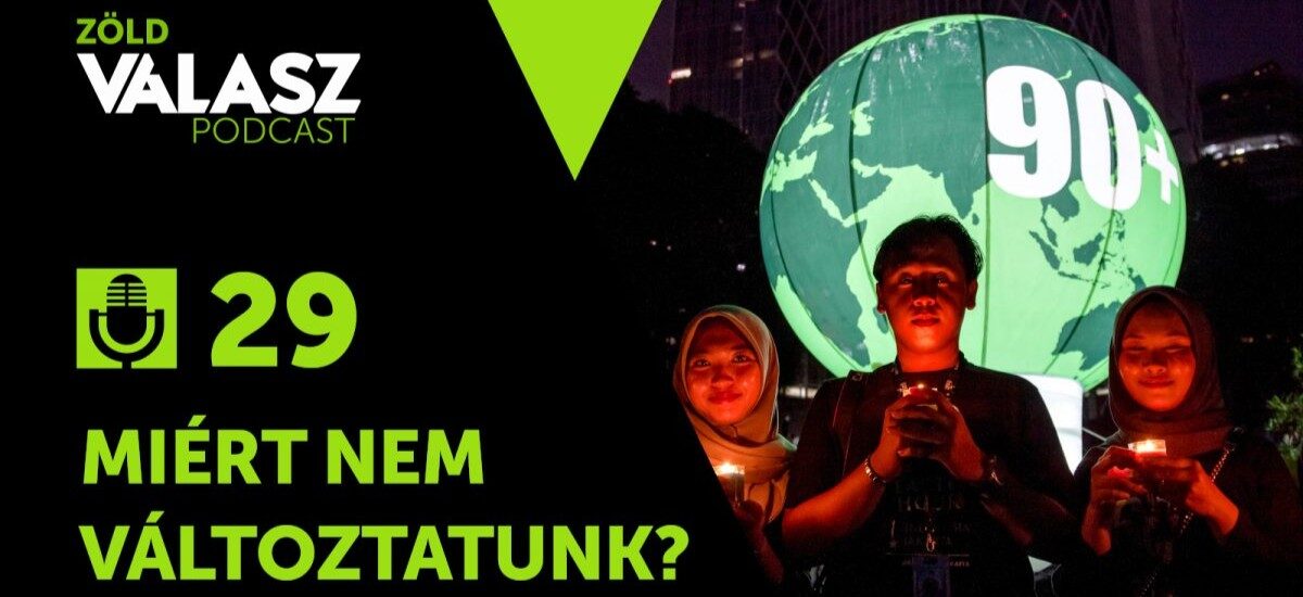 Miért nem változtatunk? Varga Attila pszichológus az emberi viselkedés világformáló erejéről [ZöldVálasz #29]