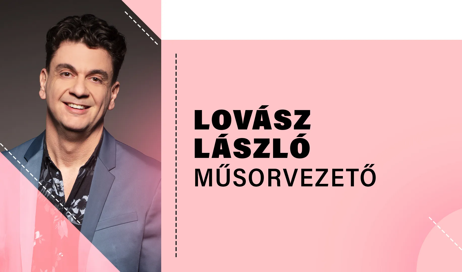 Lovász László műsorvezető